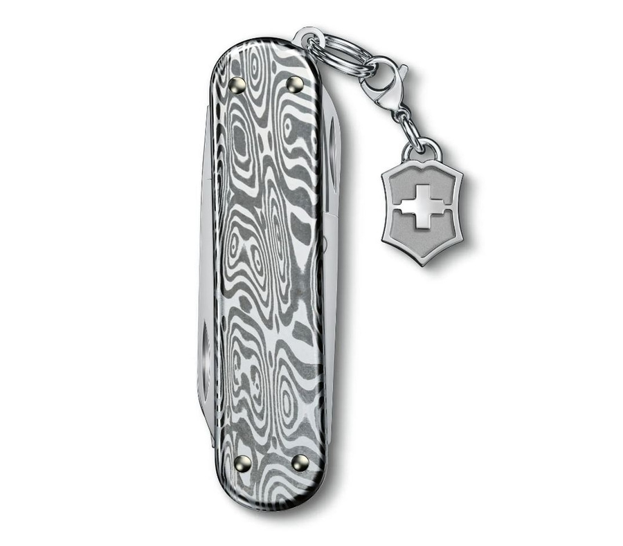 VICTORINOX Schweizer Taschenmesser Damaststeel Classic SD Brilliant Odin Heim