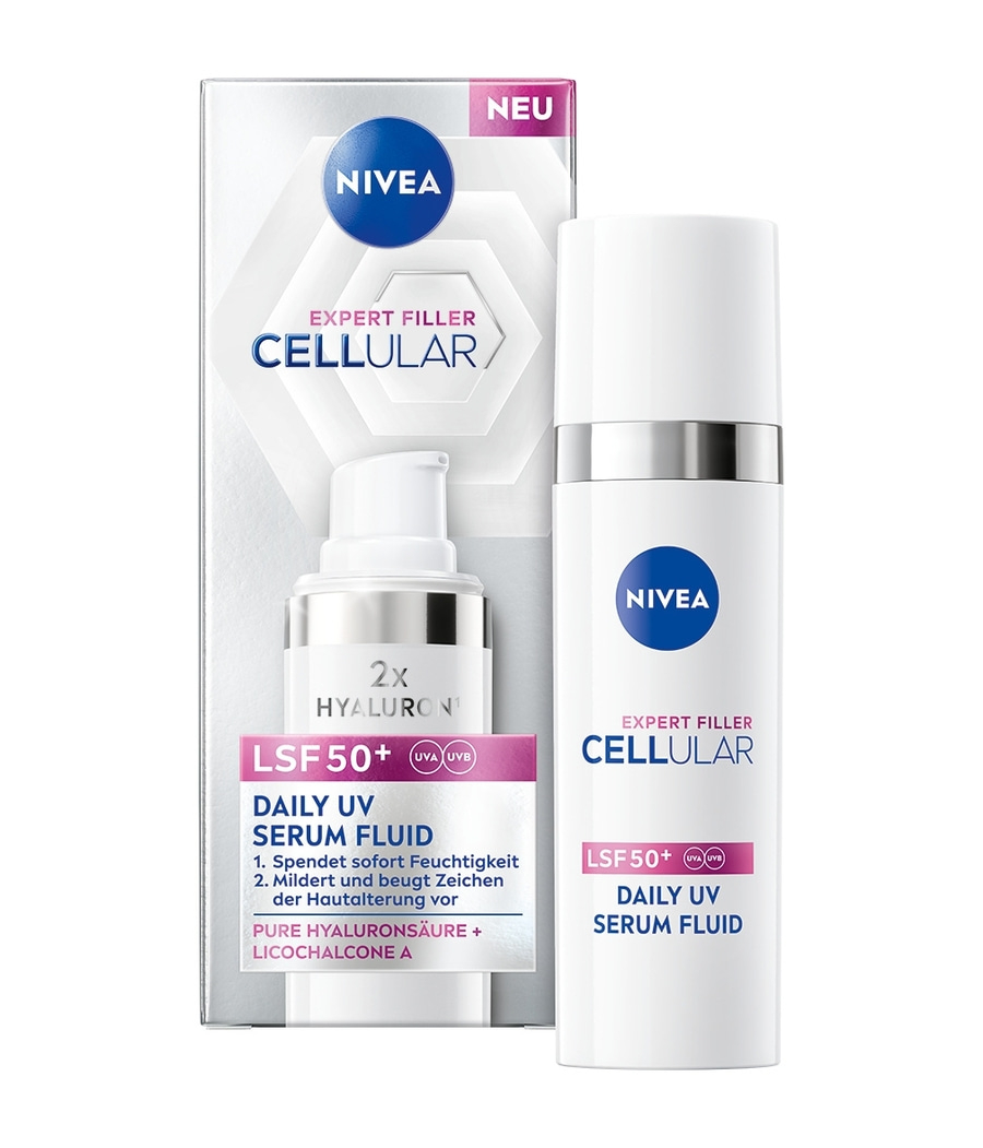 NIVEA Cellular Expert Filler Daily UV Serum Fluid LSF 50+ 30ml