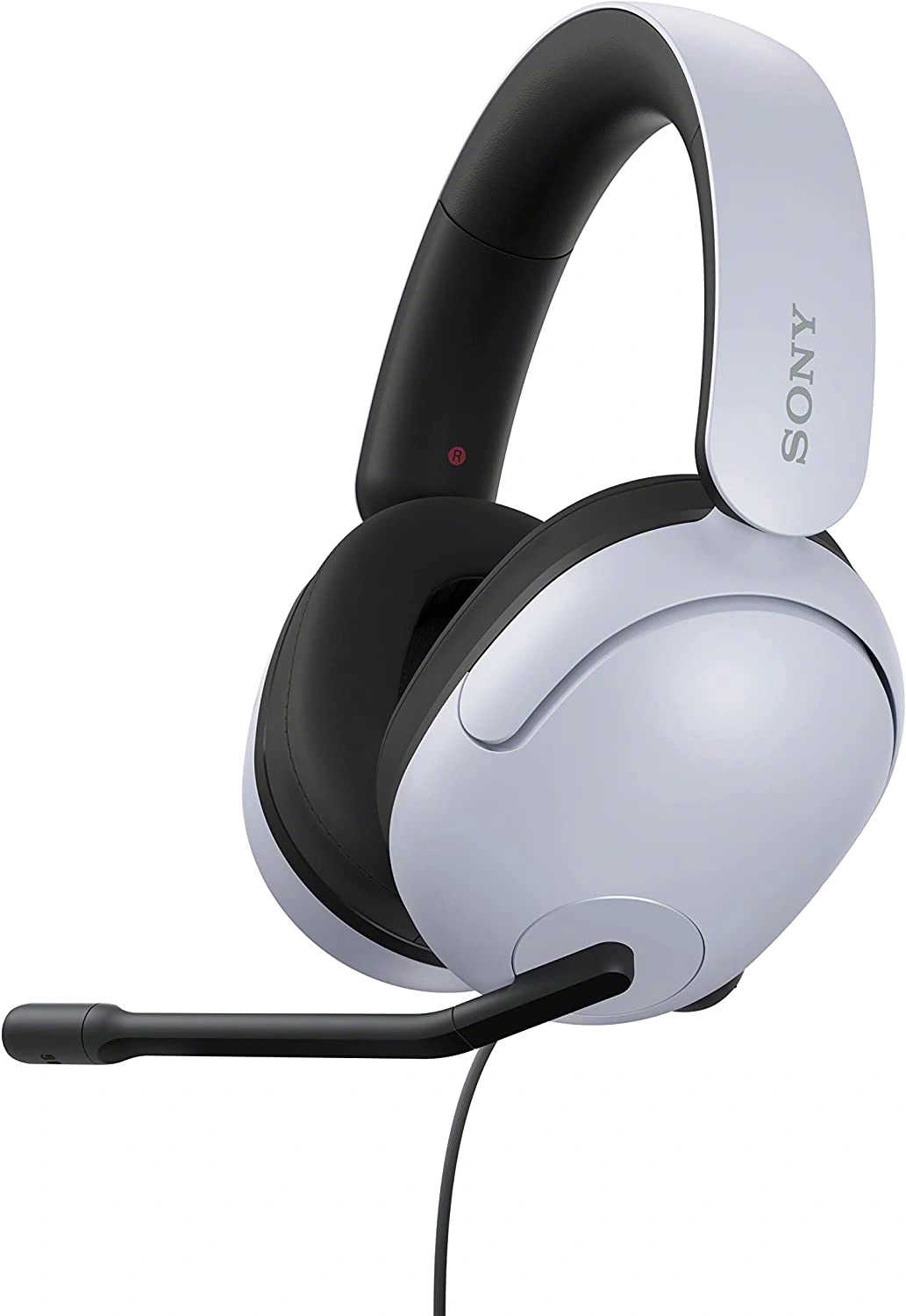 Weiederaler Sony Kopfhederaler mit Mikrofon und schwarzem Bederalerügel