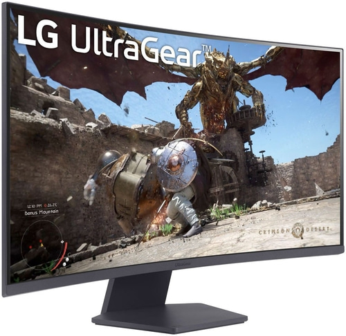 LG Curved-Gaming-Monitor 32GS60QX 32Zoll QHD 180Hz VA LED 2560 x 1440px B-WARE