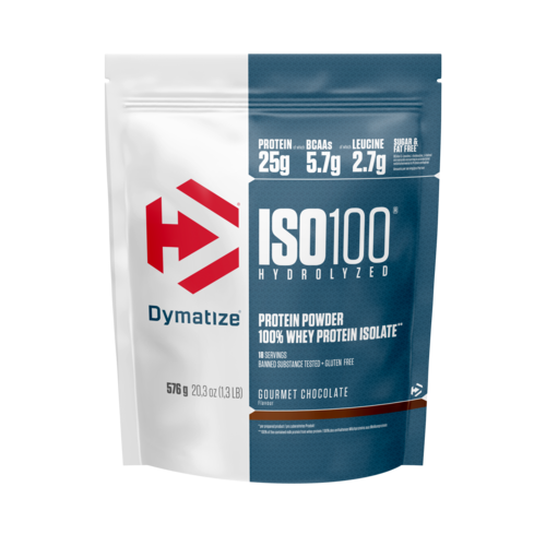 DYMATIZE Whey Protein Pulver Shake ISO 100 Hydrolyzed Gourmet Chocolate 576 g