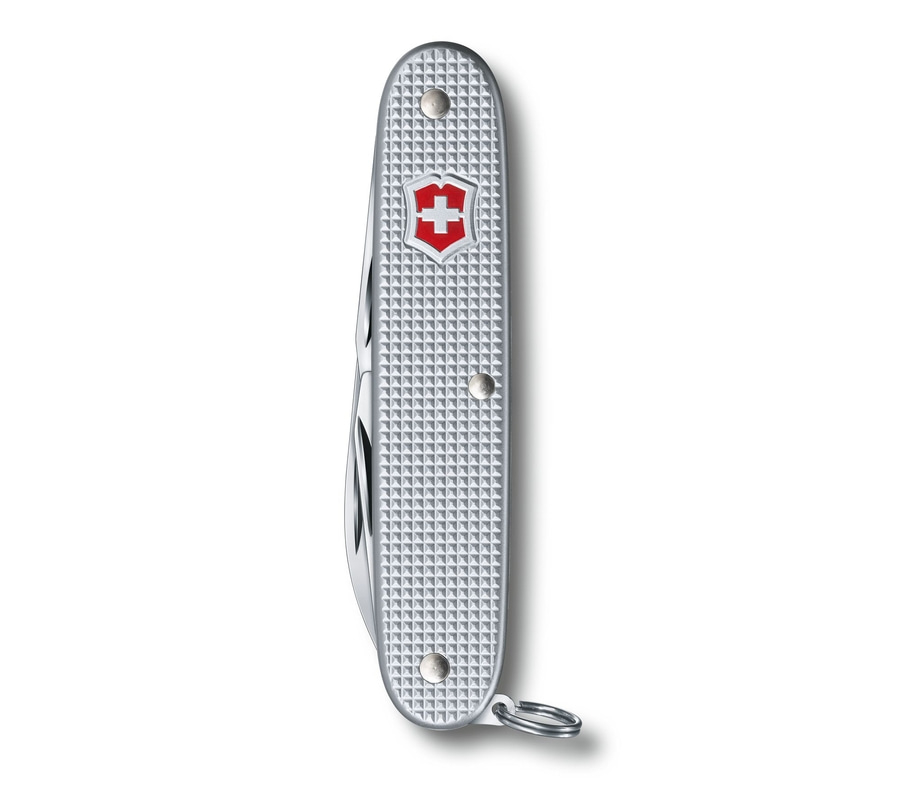 VICTORINOX Pioneer Alox mittleres Taschenmesser Soldatenmesser 0.8201.26 silber