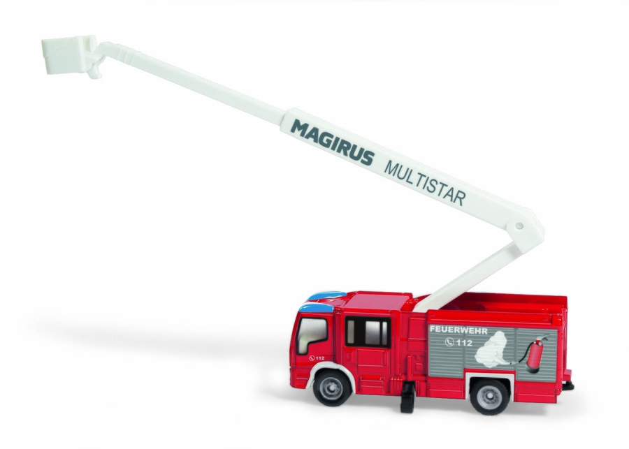 SIKU Magirus Multistar TLF mit Teleskopmast 1749 Maßstab 1:87 Modellfahrzeug