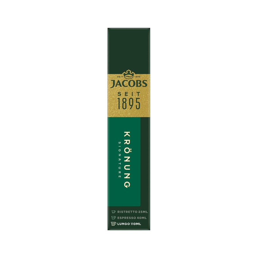 JACOBS Kapseln Krönung Crema 200 Nespresso®* kompatible Kaffeekapseln 10 x 20