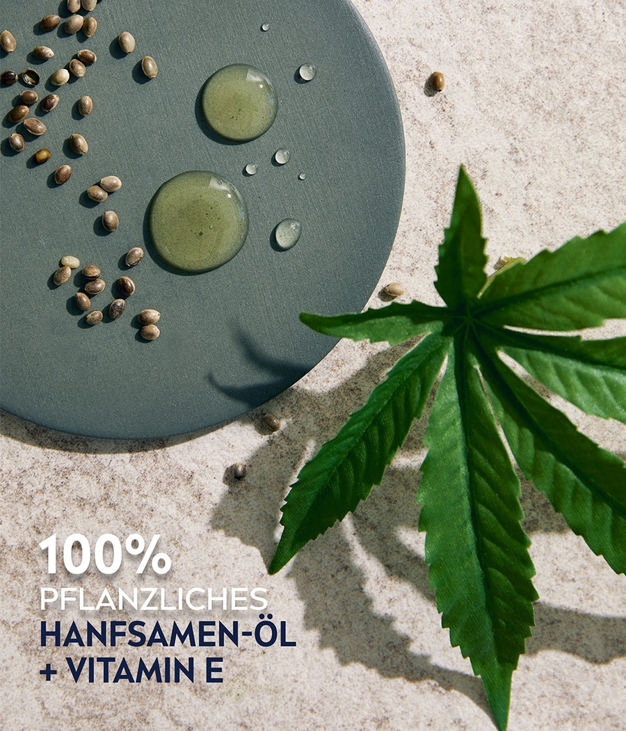 NIVEA MEN Feuchtigkeitscreme Sensitive Pro Hemp Hanfsamen-Öl Vegan 24h 2 x 75ml