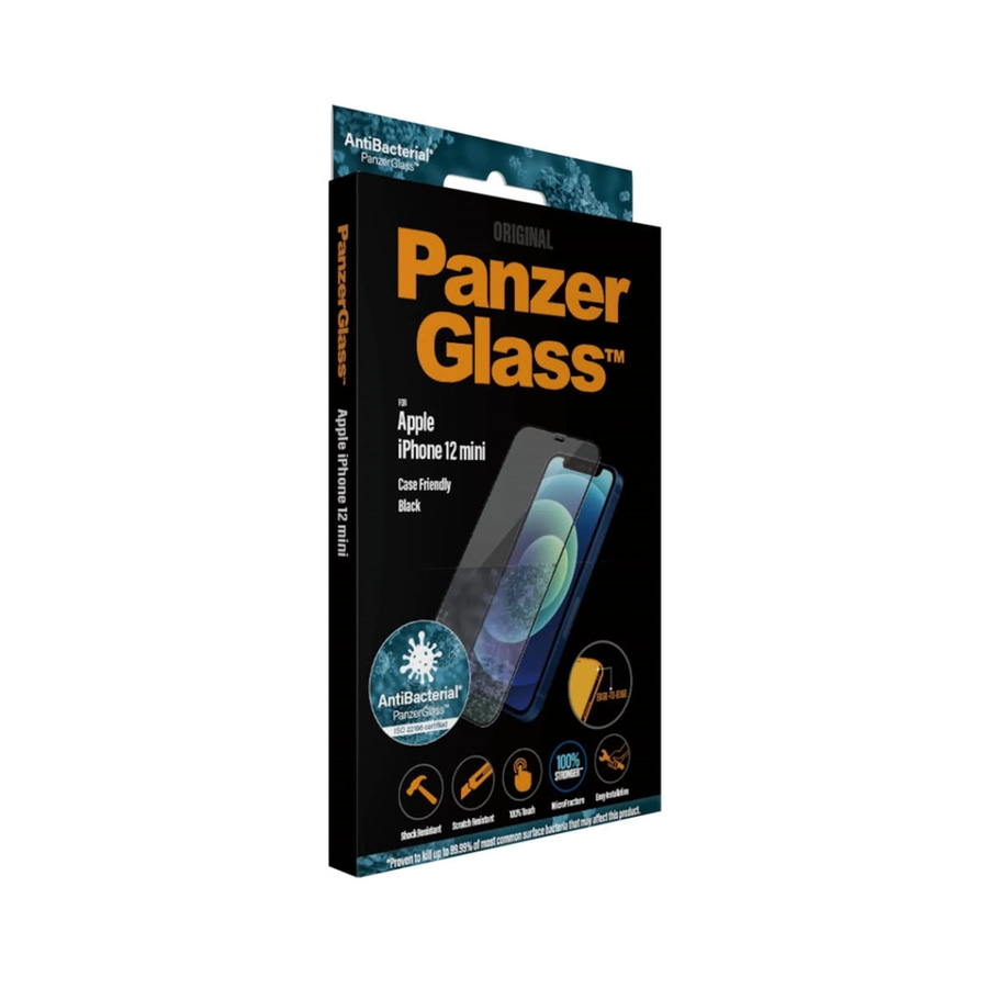 PanzerGlass™ Screen Protector Apple iPhone 12 Mini Edge-to-Edge Das Original