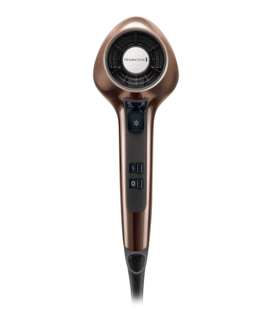 REMINGTON Haartrockner Air3D D7777 110km/h Luftstrom Ionen Diffusor LED 1800W Haartrockner, braun, Remington, Styling-Gerät, Haare trocknen, elektrisch, Gerät