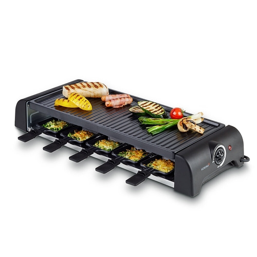 KORONA Raclette 45060 1500 Watt 10 Personen stufenlos Edelstahl-Heizelement NEU