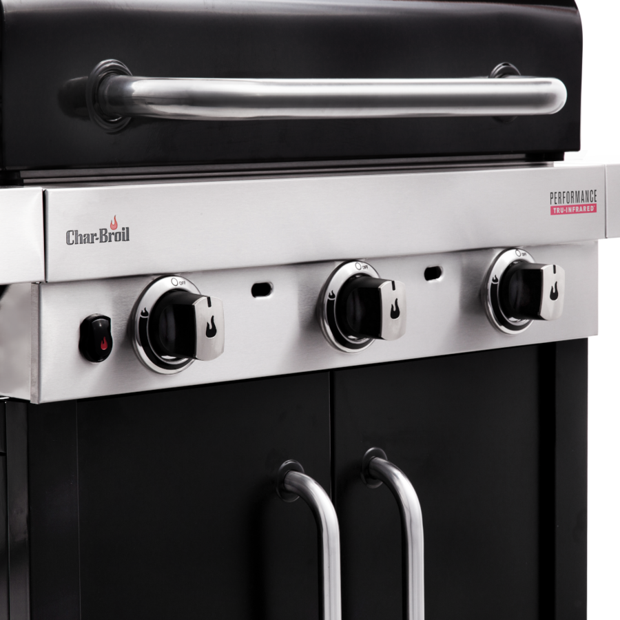 CHAR-BROIL PERFORMANCE 340 B 3-Brenner Gasgrill + Seitenbrenner 7 kW NEU