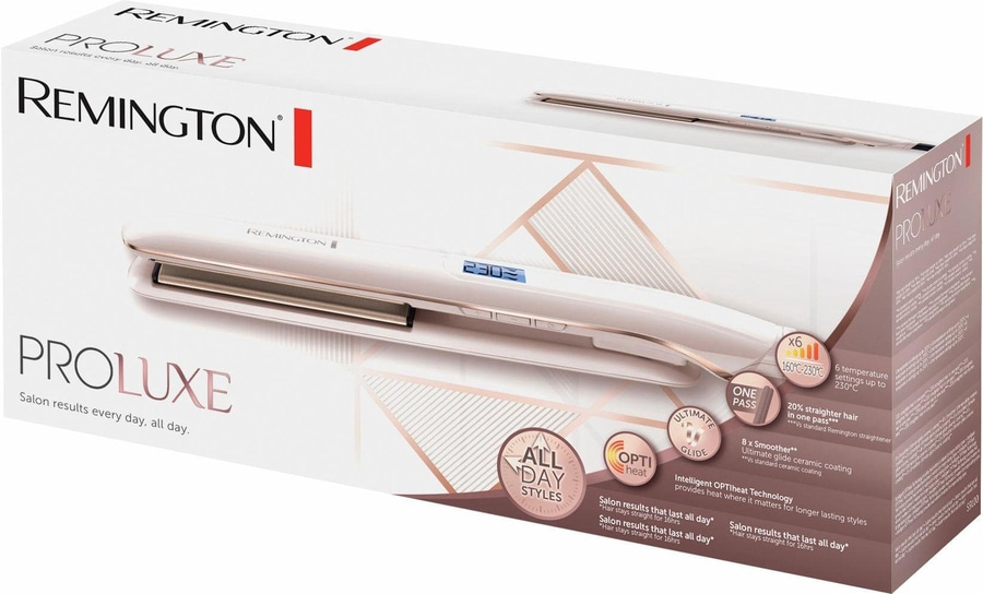 REMINGTON Haarglätter Glätteisen S9100 PROluxe Keramik Display 10 Temperaturen