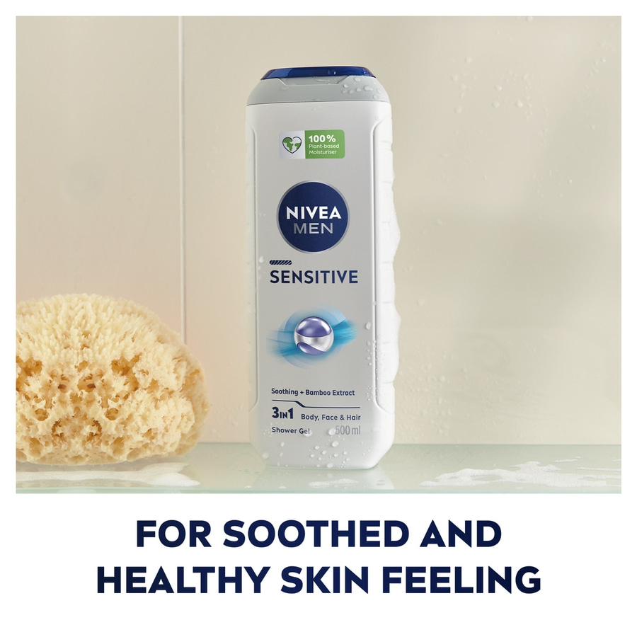 NIVEA MEN Pflegedusche Sensitive, 4 x 500ml