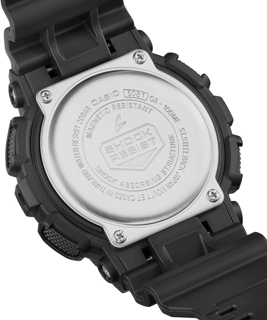 CASIO G-SHOCK Herren Armbanduhr Chronograph GA-100MF-1AER Ø 51 mm B-WARE