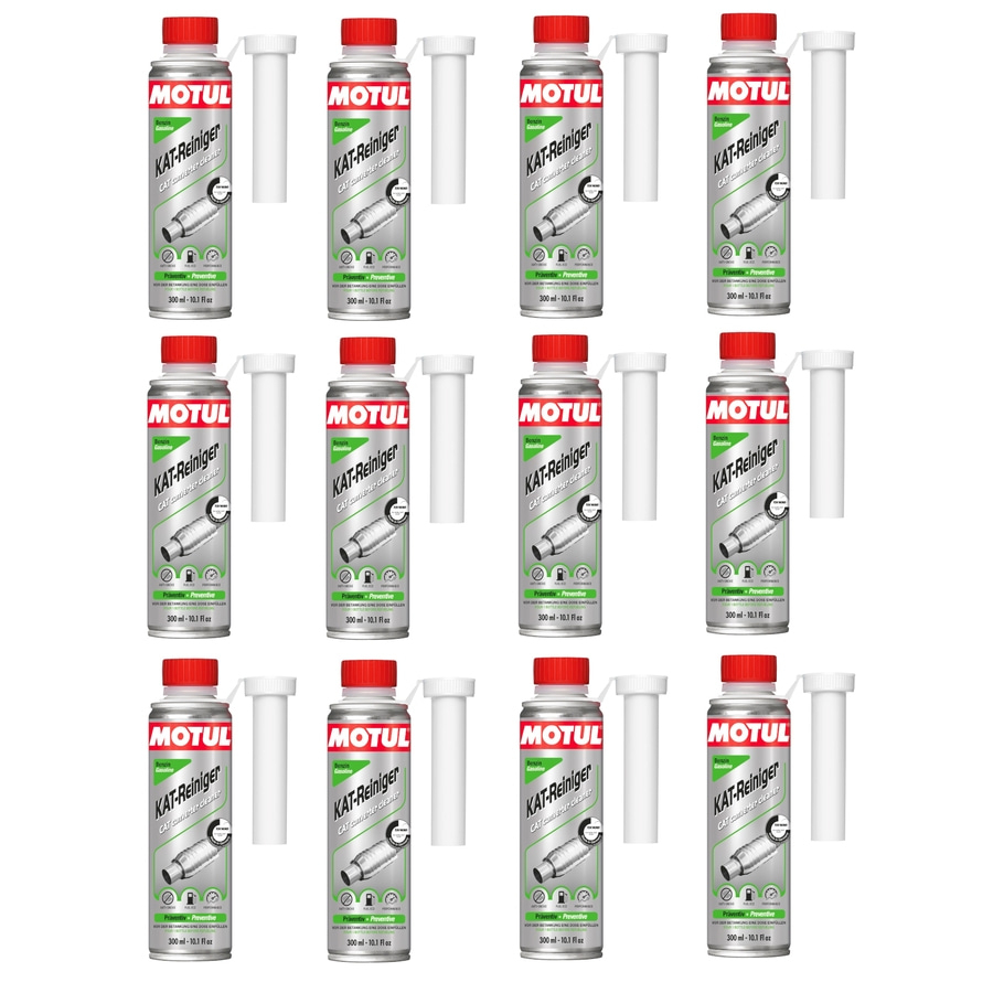 12x MOTUL 300ml Katalysator-Reiniger Benzin Fahrzeugkatalysator Systemreiniger