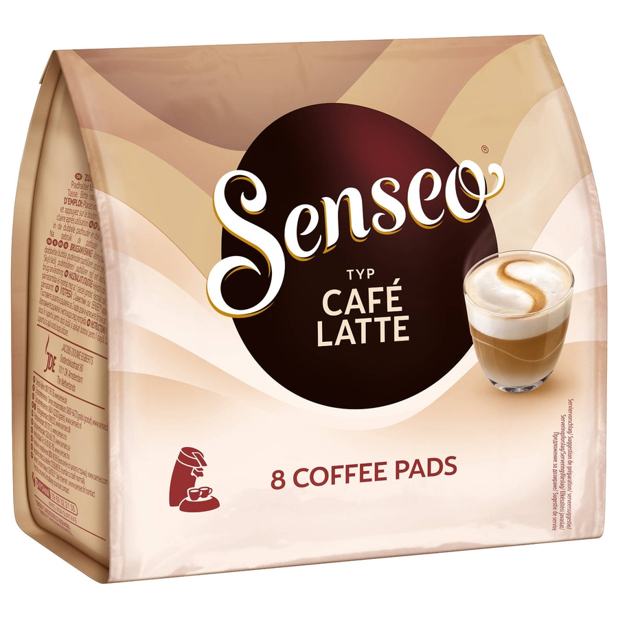 SENSEO Pads Typ Café Latte Senseopads 80 Getränke Kaffeepads Milk Range