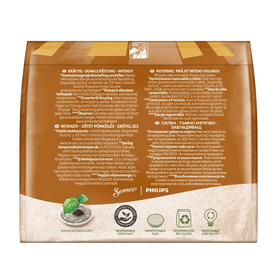 SENSEO Pads Guten Morgen Strong XL Senseopads 10 x 10 XL Kaffeepapds100 Getränke