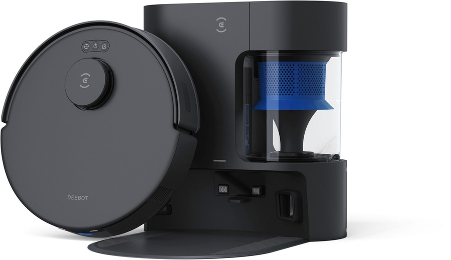 ECOVACS Nass-Trocken Saugroboter N20 pro plus schwarz mit Basisstation B-WARE