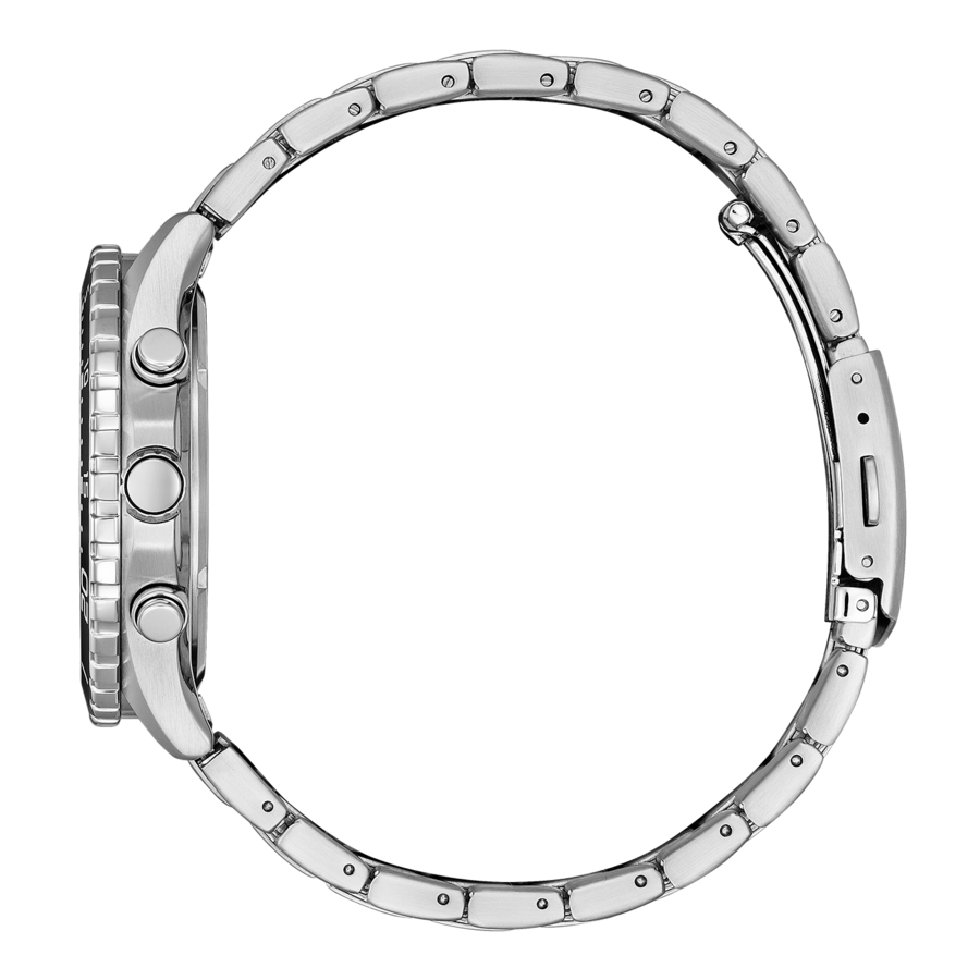 CITIZEN Herren Armbanduhr AT2560-84L Solaruhr Chronograph Datum 43mm B-Ware