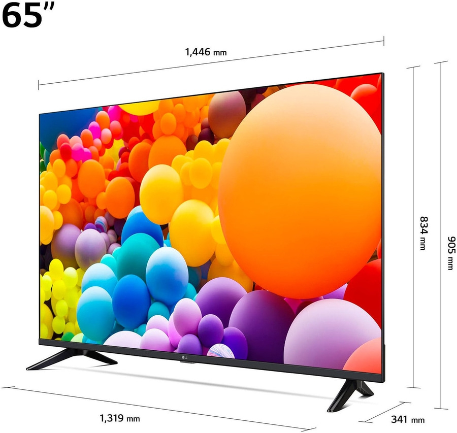 LG 65UT73006LA LED-Fernseher 164 cm/65 Zoll 4K Ultra HD Smart-TV B-WARE