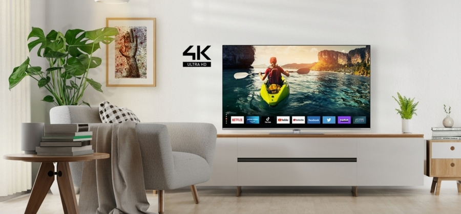 PANASONIC Fernseher 43 Zoll 4K Ultra HD LED Smart TV TX-43MXT686 Dolby Atmos