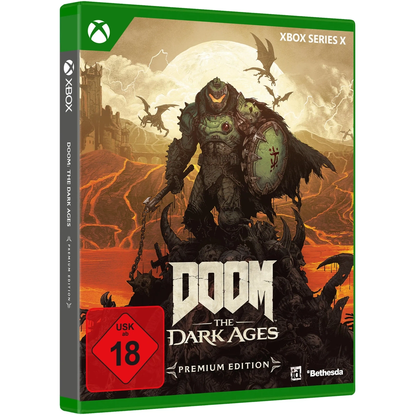 DOOM: The Dark Ages Premium Edition Xbox Series X Cover
