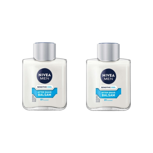 NIVEA MEN After Shave Sensitive Cool Balsam mild erfrischend 0% Alkohol 2x 100ml