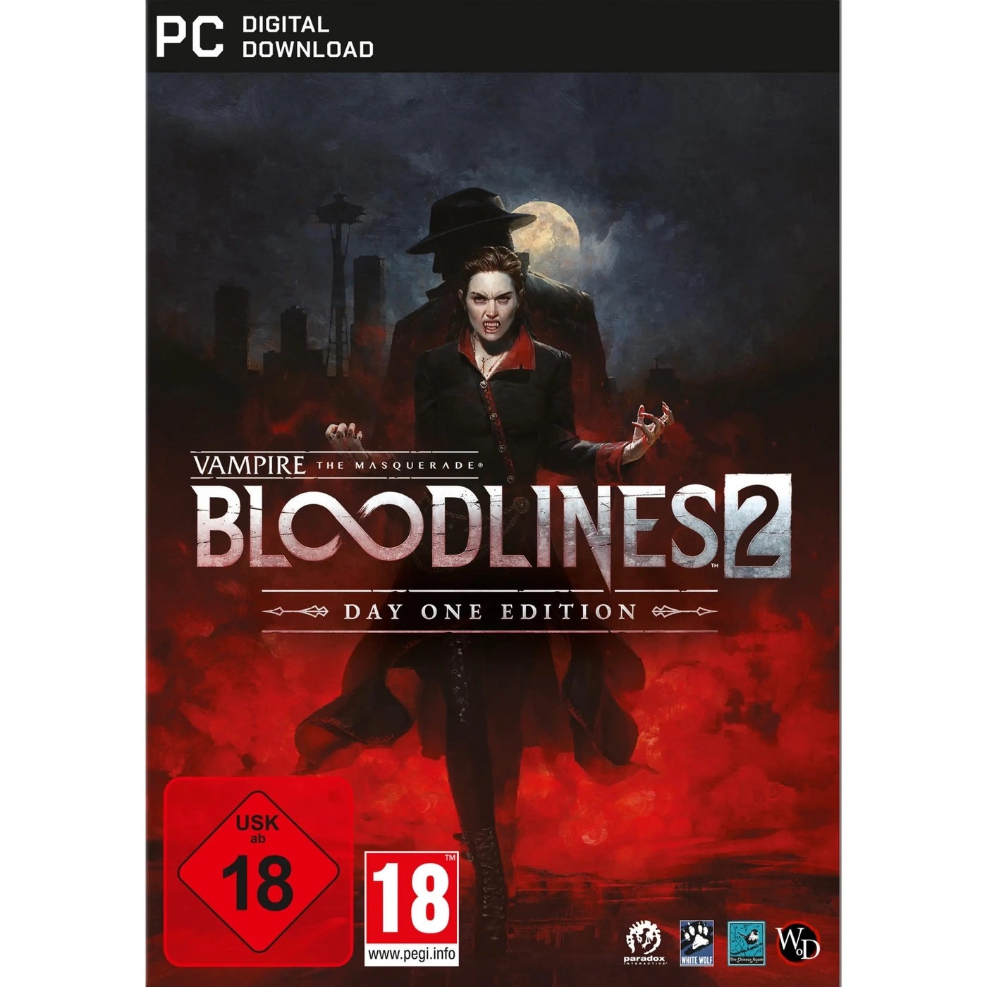 Vampire: The Masquerade - Bloodlines 2, PC Digital Download, USK 18