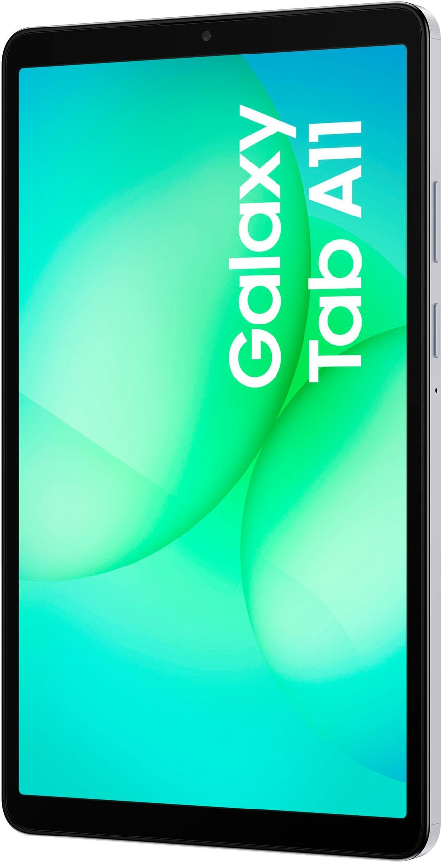 Samsung Galaxy Tab A11 Tablet mit Türkisem Hintergrund