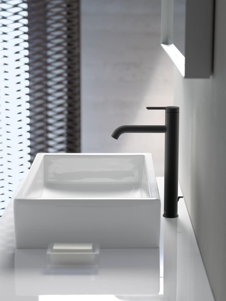 DURAVIT C.1 Waschtischmischer XL Einhandmischer Mischbatterie Wasserhahn Schwarz