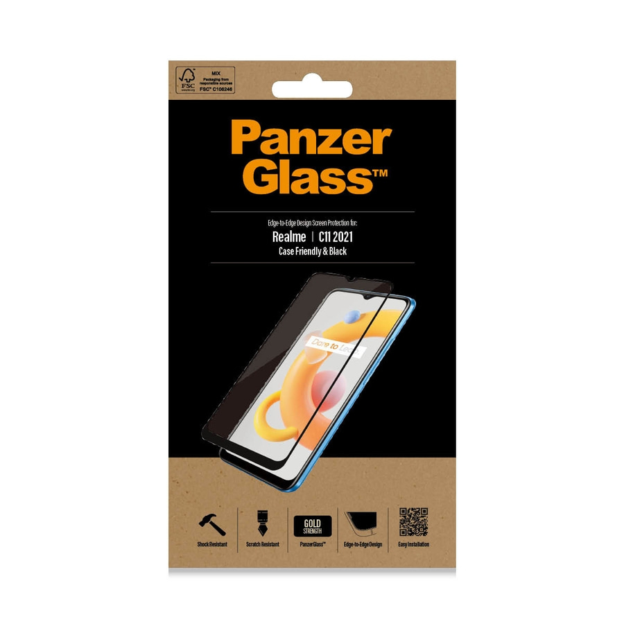 PanzerGlass™ Displayschutz Realme C11 2021 Screen Protector Glass