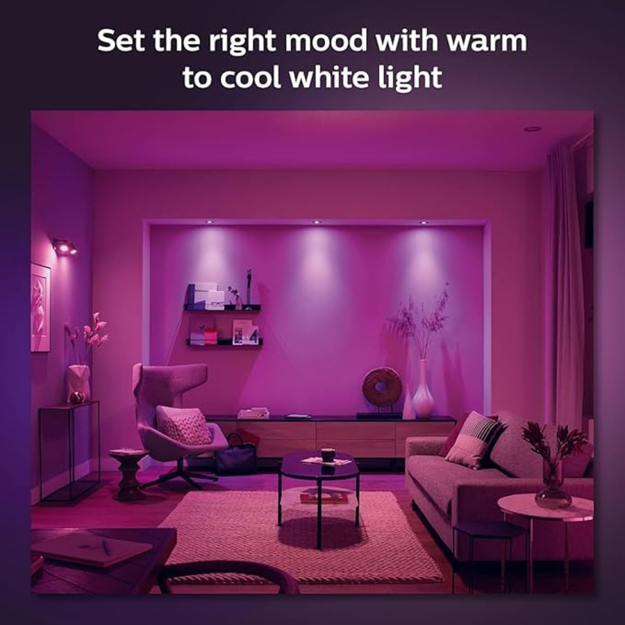 PHILIPS Hue Centura Einbauspot 3er-Set Smart LED Leuchte Deckenstrahler B-Ware