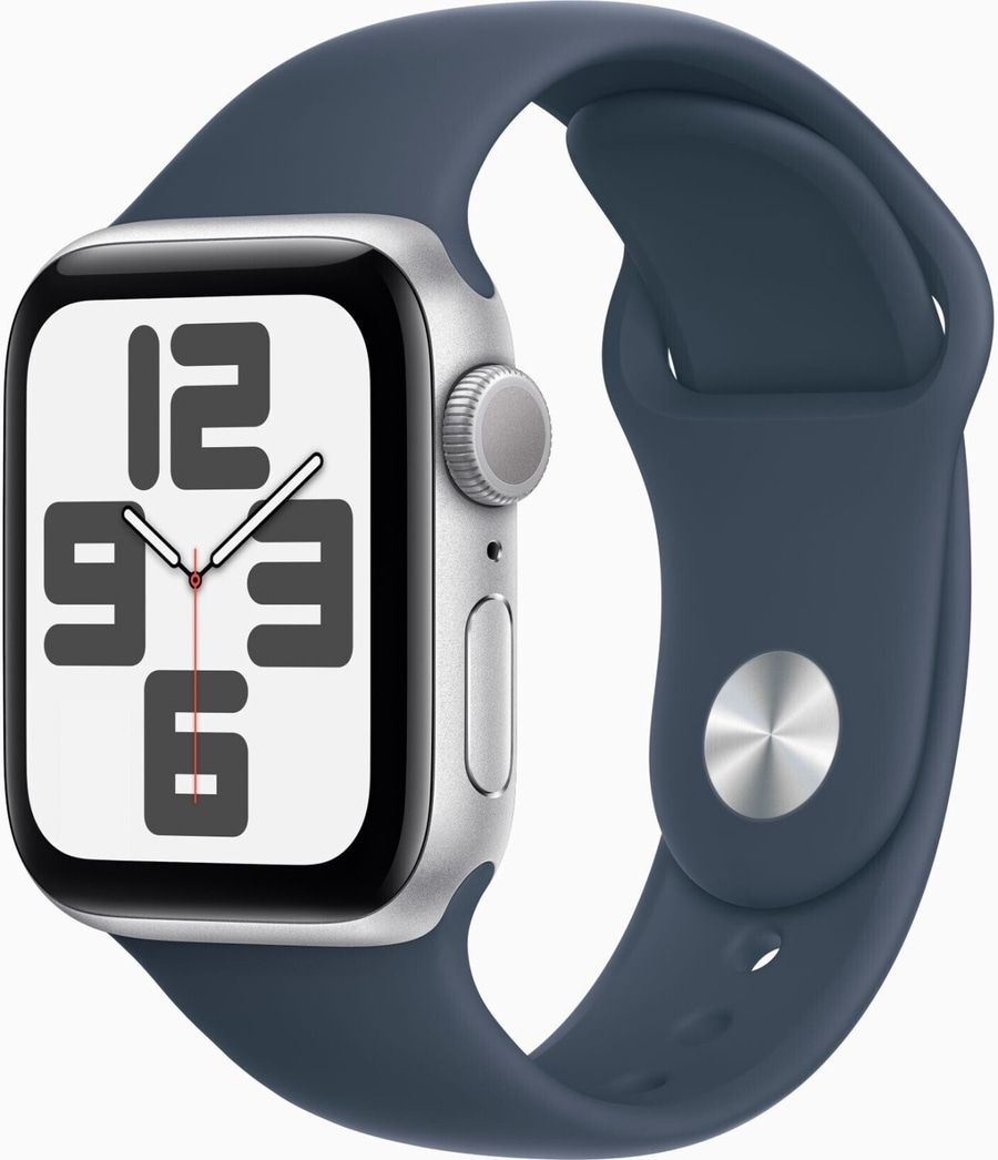 APPLE Watch SE 2023 GPS 40 mm Aluminium Sportband Sturmblau M/L MRE23QF/A B-WARE