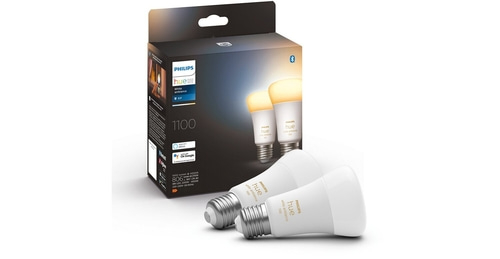 Philips White Ambiance E27/8W 1100lm Doppelpack Smarte Glühbirnen dimmbar B-WARE