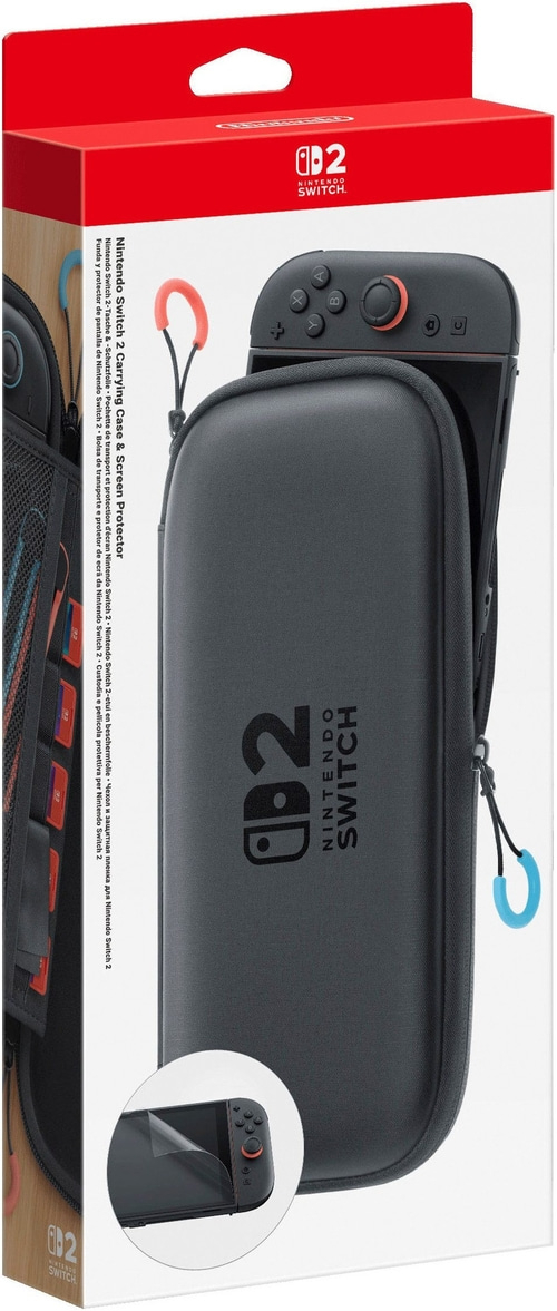 Nintendo Switch 2-Tasche und -Schutzfolie B-WARE