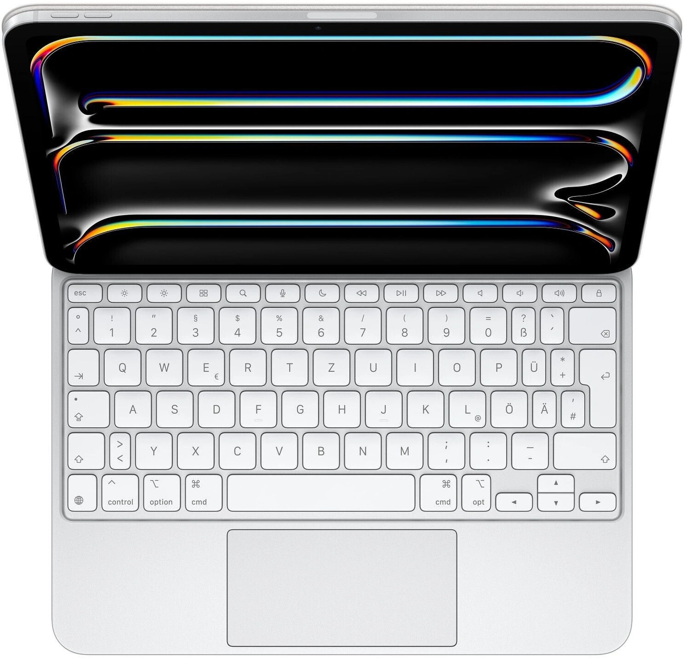 Ein Apple Magic Keyboard mit Trackpad für ein iPad Pro.
