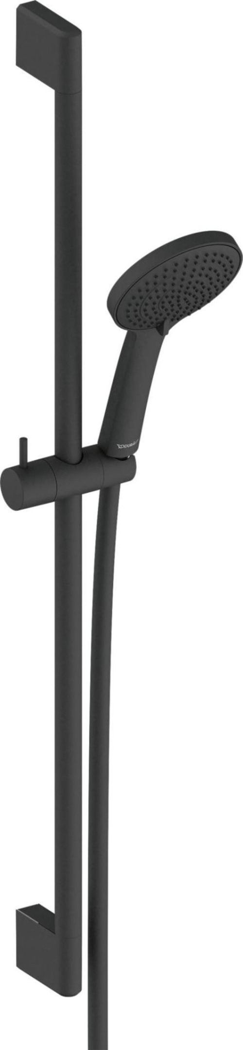 DURAVIT Brauseset Brausestange Brauseschlauch Duschbrause 3 Strahlarten Schwarz