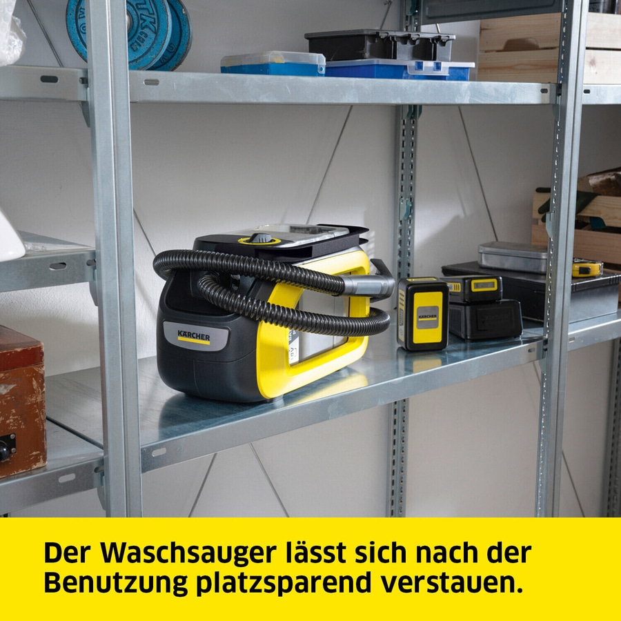 KÄRCHER Wasch-Sauger SE 3-18 COMPACT Akku-Waschsauger 184 W beutellos B-WARE