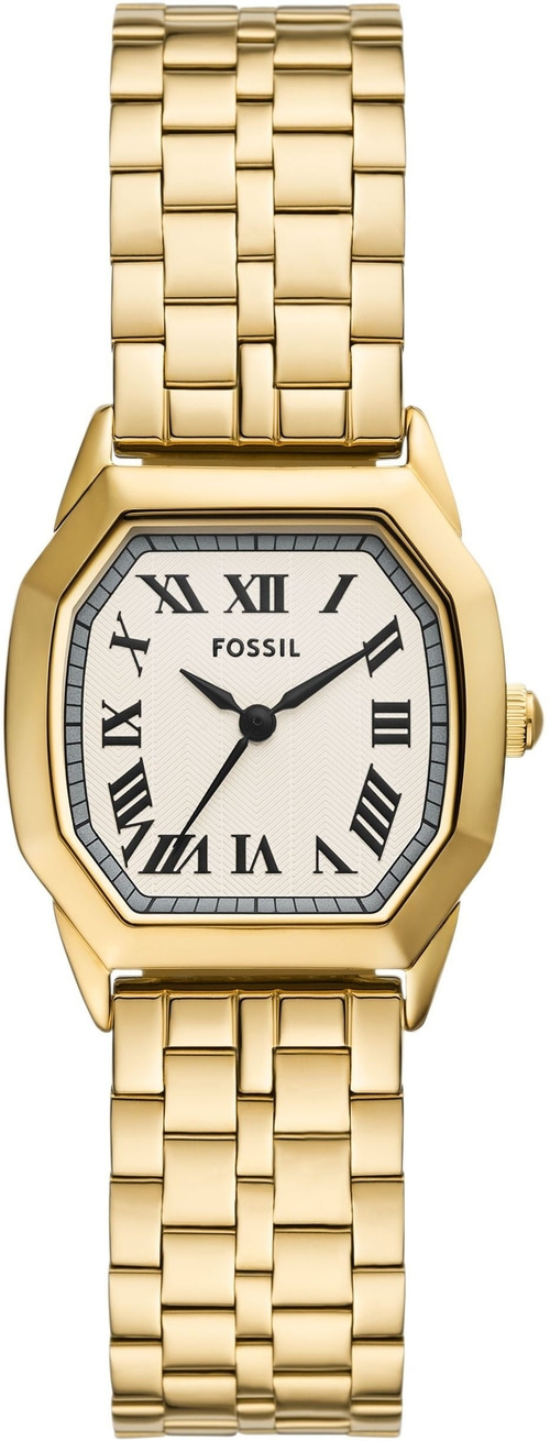 FOSSIL Quarzuhr HARLOW ES5361 Armbanduhr Damenuhr Edelstahlarmband analog