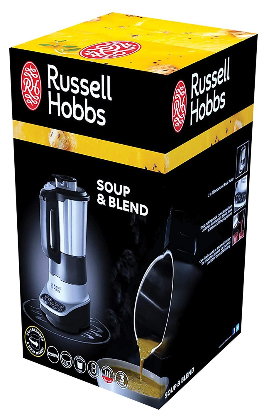 RUSSELL HOBBS Standmixer mit Kochfunktion Soup & Blend 21480-56 Kochmixer Suppen