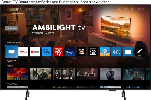 PHILIPS 65PUS8000/12 LED-Fernseher 65Zoll 164cm Smart-TV Ambilight B-WARE