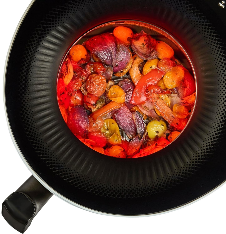 RUSSELL HOBBS Heißluftfritteuse Airfryer Satisfry Panoramic 10 Programme Grillen