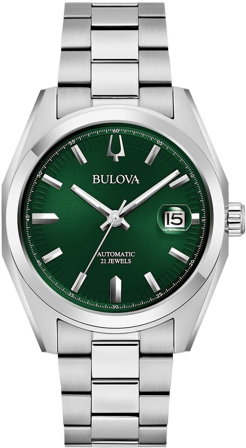 Bulova 96B429 Armbanduhr Automatikuhr Mechanisch 39 mm Edelstahl B-Ware