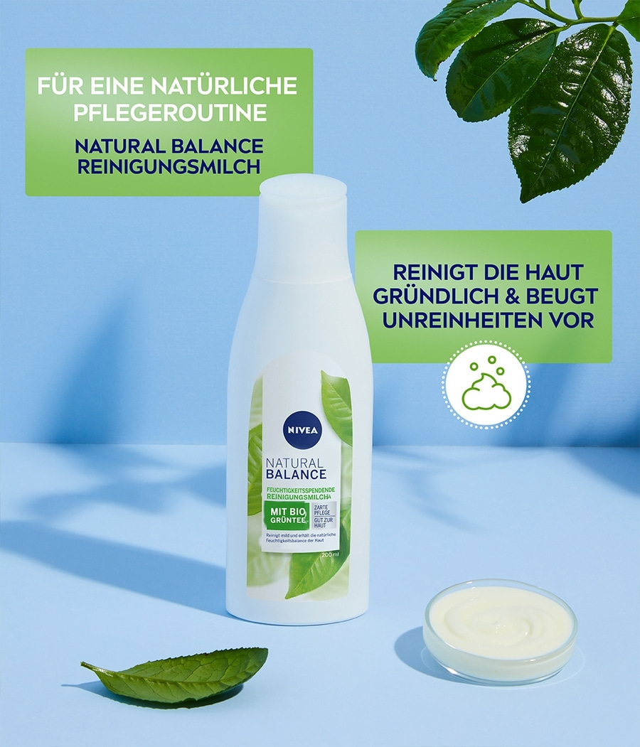 NIVEA Tagespflege Natural Balance feuchtigkeitsspendend 24h Feuchtigkeit 2x 50ml