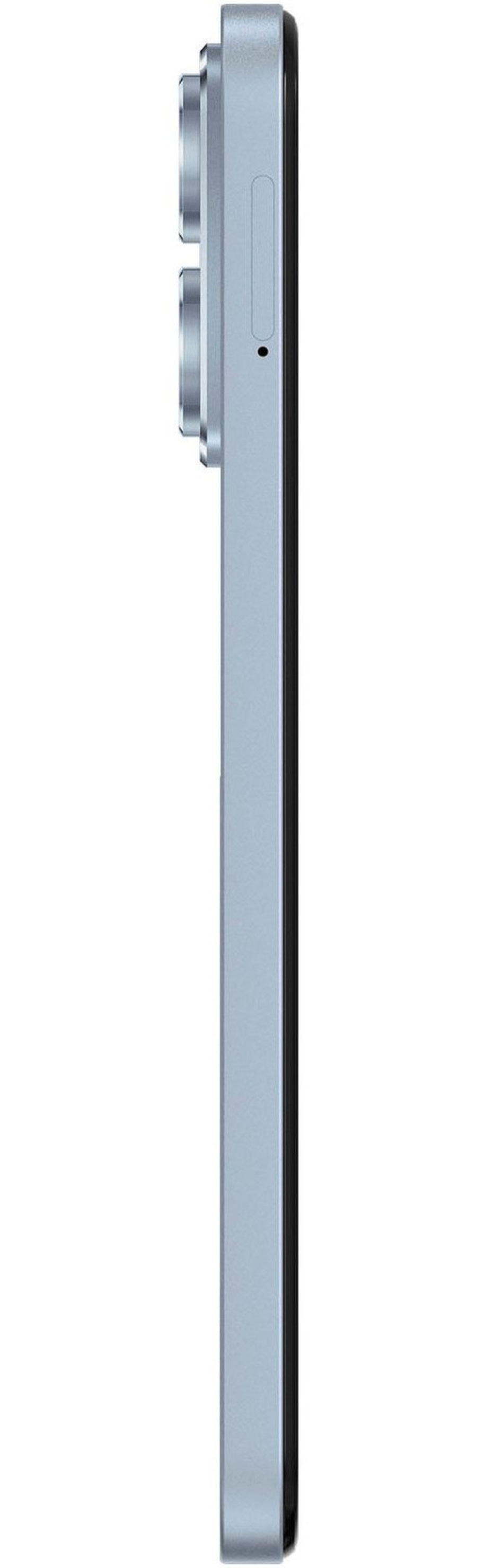 Ein Handy mit zwei Kameralinsen und einem Stiftschlitz.