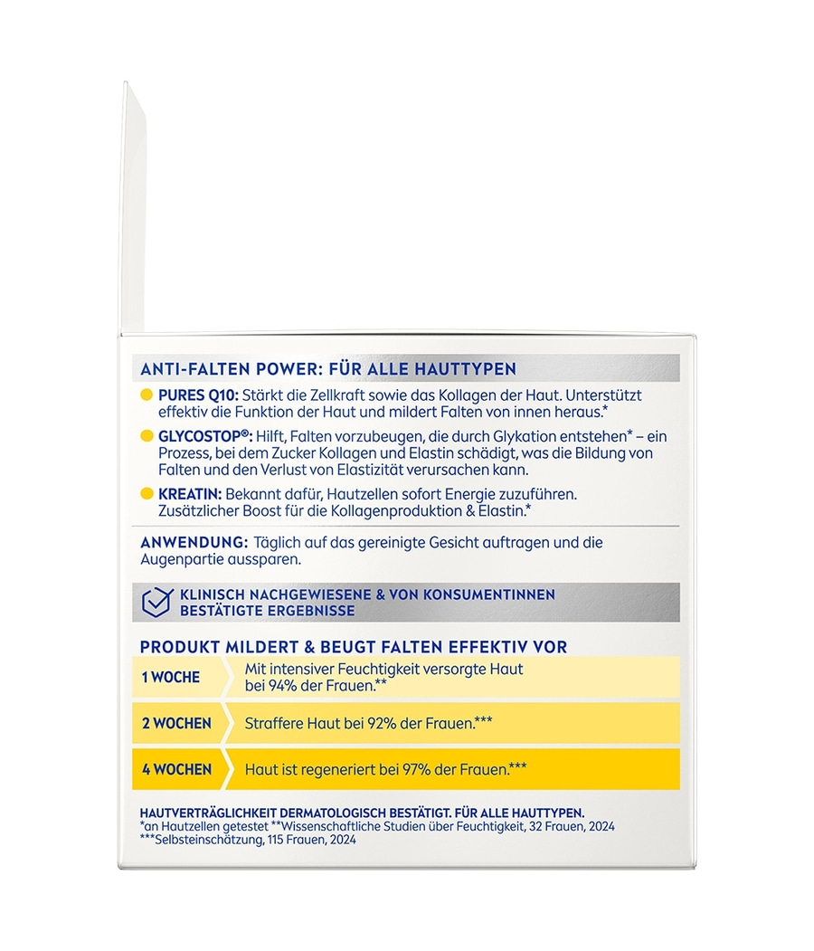 NIVEA Q10 Anti-Falten POWER Extra Straffende Tagespflege 50ml LSF 30