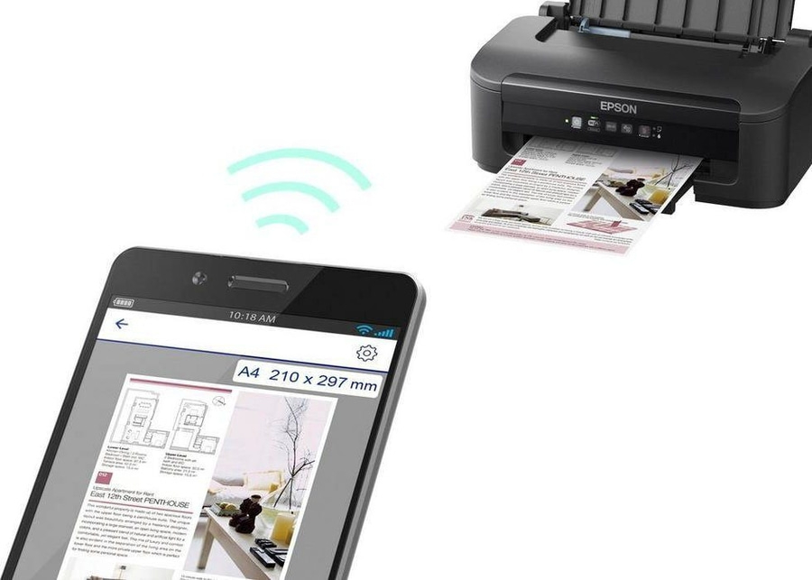 EPSON Tintenstrahldrucker WorkForce WF-2110W MFP 10ppm WLAN LAN B-WARE