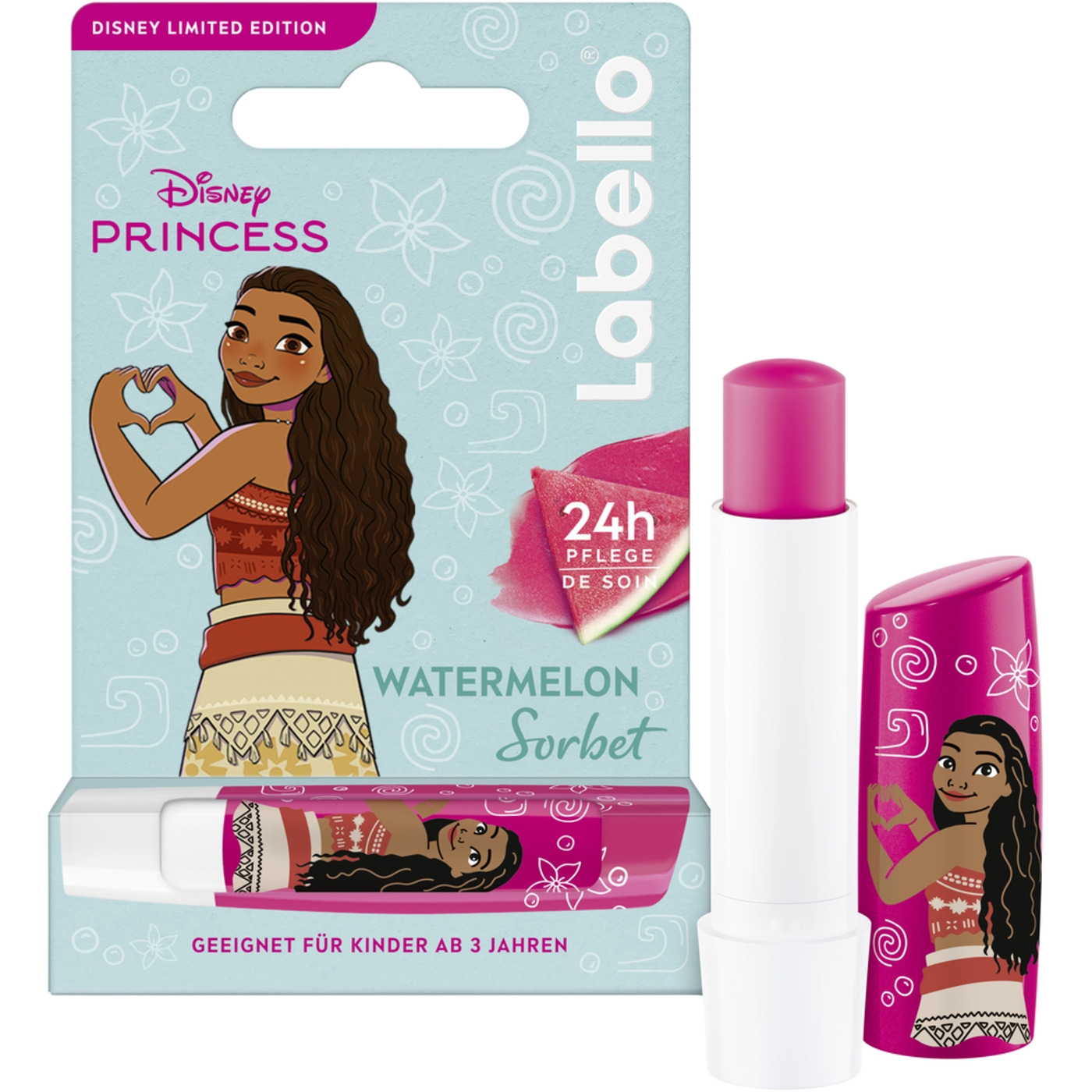 Labello LIMITED DISNEY PRINCESS EDITION Lippenpflegeset (4-teilig)