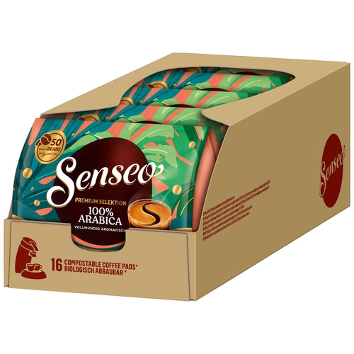 SENSEO Pads Premium Selektion 100% Arabica Senseopads 10x16 Getränke Kaffeepads