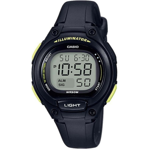 Casio Herernarmbanduhr Chronograph LW-203-1BVEF Resin 34mm B-WARE