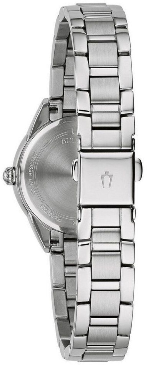 BULOVA 96P250 Armbanduhr Quarz Damenuhr Edelstahl 28 mm B-Ware