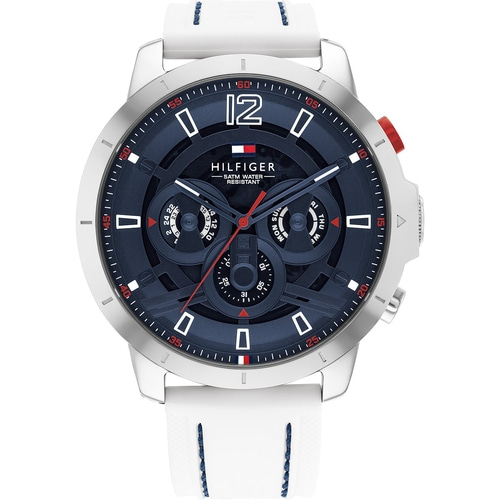 TOMMY HILFIGER Herren Armbanduhr LUCA 1792148 Quarz Multifunktionsuhr 50mm